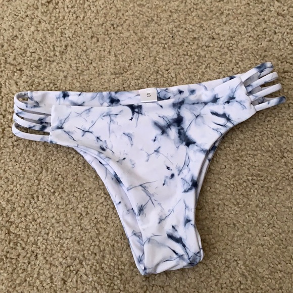 NEW Blue Marble Bikini Bottom - Picture 1 of 3